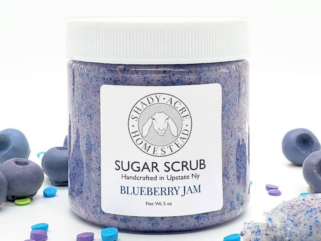 Goat Milk Sugar Scrub Oz, Natural Body Scrub, Goats Milk Scrub