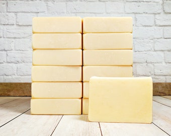 Artisan Goat Milk Soap Loaves, 13 Soap Bars, Unscented Soap Loaf, Goats Milk Soap Bar, Made to Order Soaps, Bulk Lard Soaps, Olive Oil Soaps