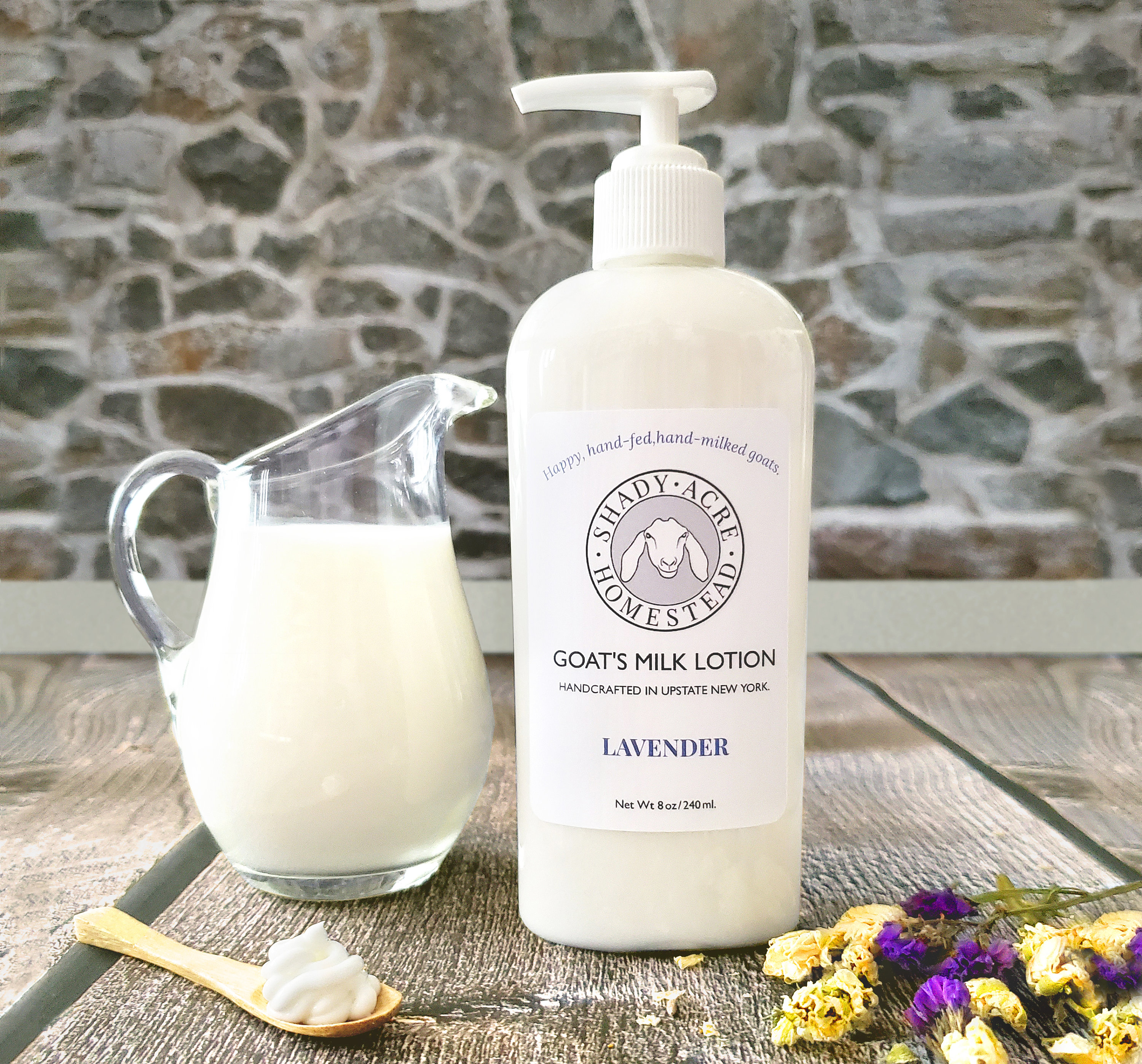 Milk Lotion 8個セット Handmade 8 Oz Goat Milk Lotion W/pump- Large Scented Lotion
