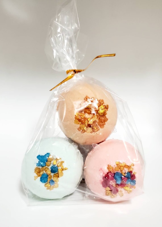 3 Multi Pack BUBBLING Mini Bath Bombs Gift Set 3oz Bubble Bath Bombs for Men Women Bubbling Bath Truffles Bath Bomb Gift Set Bath Fizz