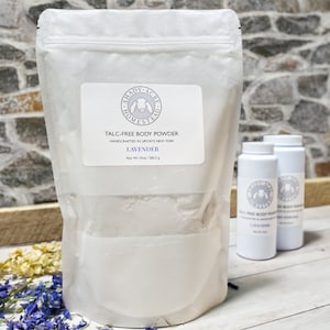 Goat Milk Talc Free Body Powder Bulk Pack, Bulk Body Powder, Bulk Baby Powder, Bulk Goat Milk Baby Powder, Unscented Baby Powder Bulk