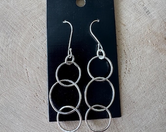 Sterling Silver Dangle Earrings Statement Earrings