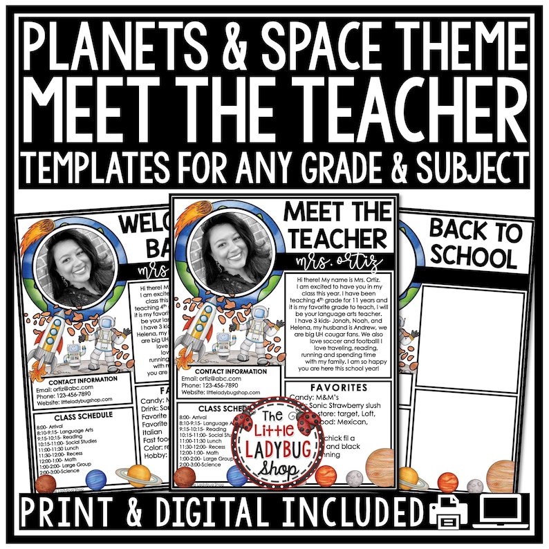 Space Theme Classroom Decor Bundle | Outer Space Theme Class Decor ...