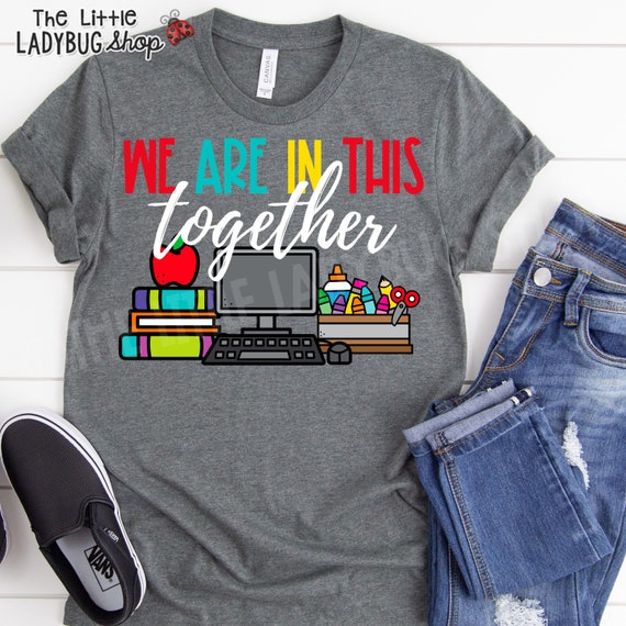 Distance learning teacher shirts Clearance