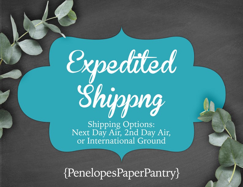 Expedited Shipping,Next Day Shipping,2Day Shipping,UPS Expedited Shipping image 1