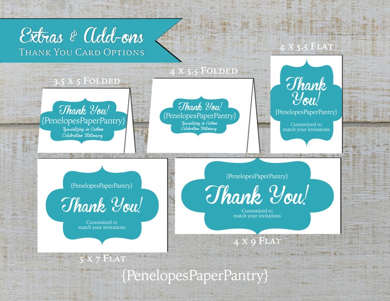 Custom Thank You Card,Wedding Thank You,Personalized Thank You,Photo Thank You,Monogram Thank You,Made To Match,Envelope Included,Printed image 1