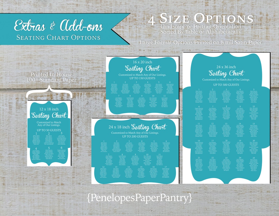 Custom Guest Seating Chart,seating Assignment,wedding Reception,made to ...