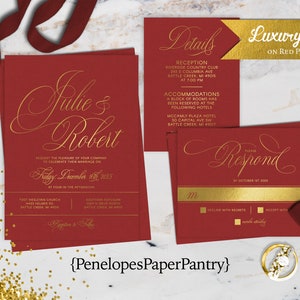 Luxury Vellum Quinceanera Invitations with Gold Foiled