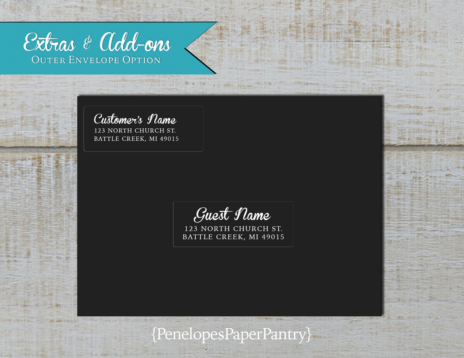 Custom Envelope Address Labelsreturn Address Labelsguest Etsy