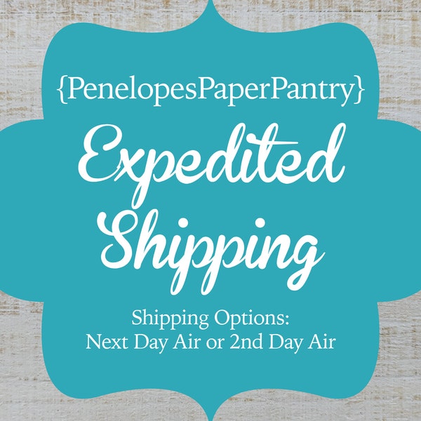 Next Day Shipping Etsy