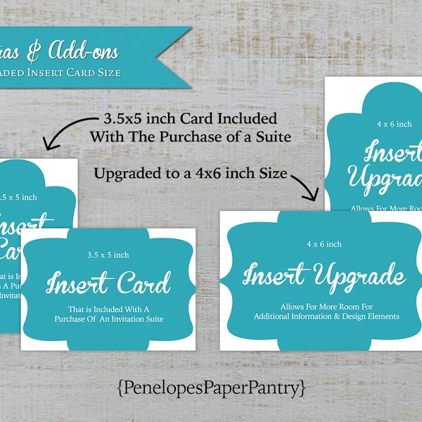 Insert Card Upgrade Enclosure Card Upgrade Medium to Large