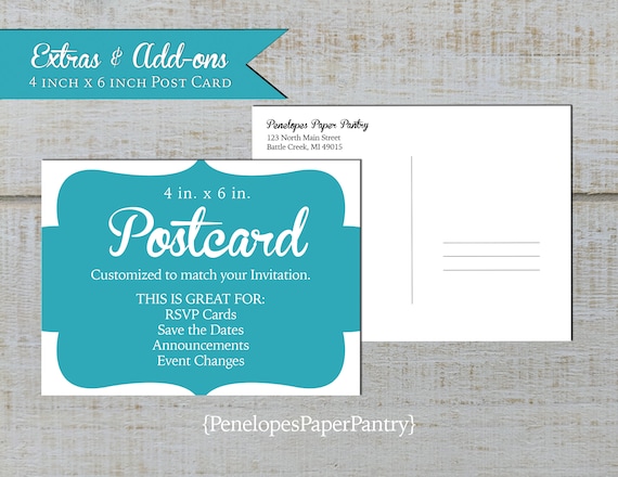 Black and Ivory Postcard Paper