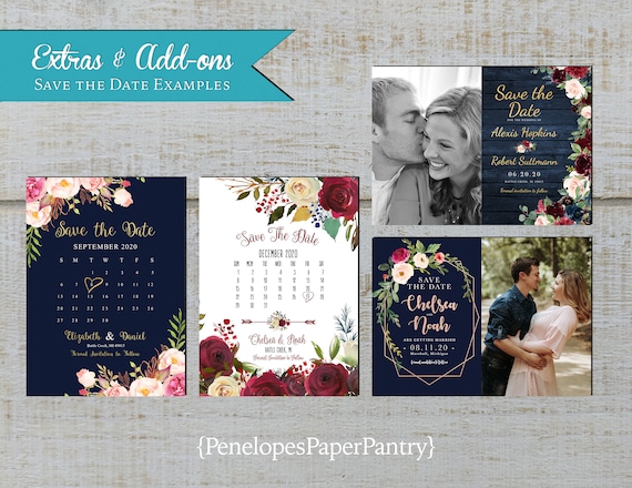  Ultra-Thick Photo Save the Date Magnets, Pack of 10 to 300,  Personalized Save the Dates for Weddings with Free Envelopes : Handmade  Products