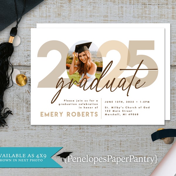 2025 Graduation Announcement - Etsy