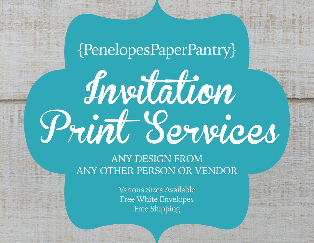 Invitation Printing Service,invitation Printing,stationery Printing
