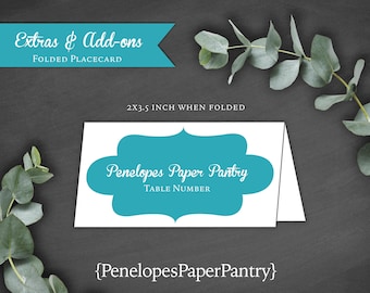 Tarjetas de lugar personalizadas, plegables, impresas, hechas a juego, con puntuación, asignación de mesa, asientos, tarjeta de acompañante, plato principal opcional, decoración de recepción