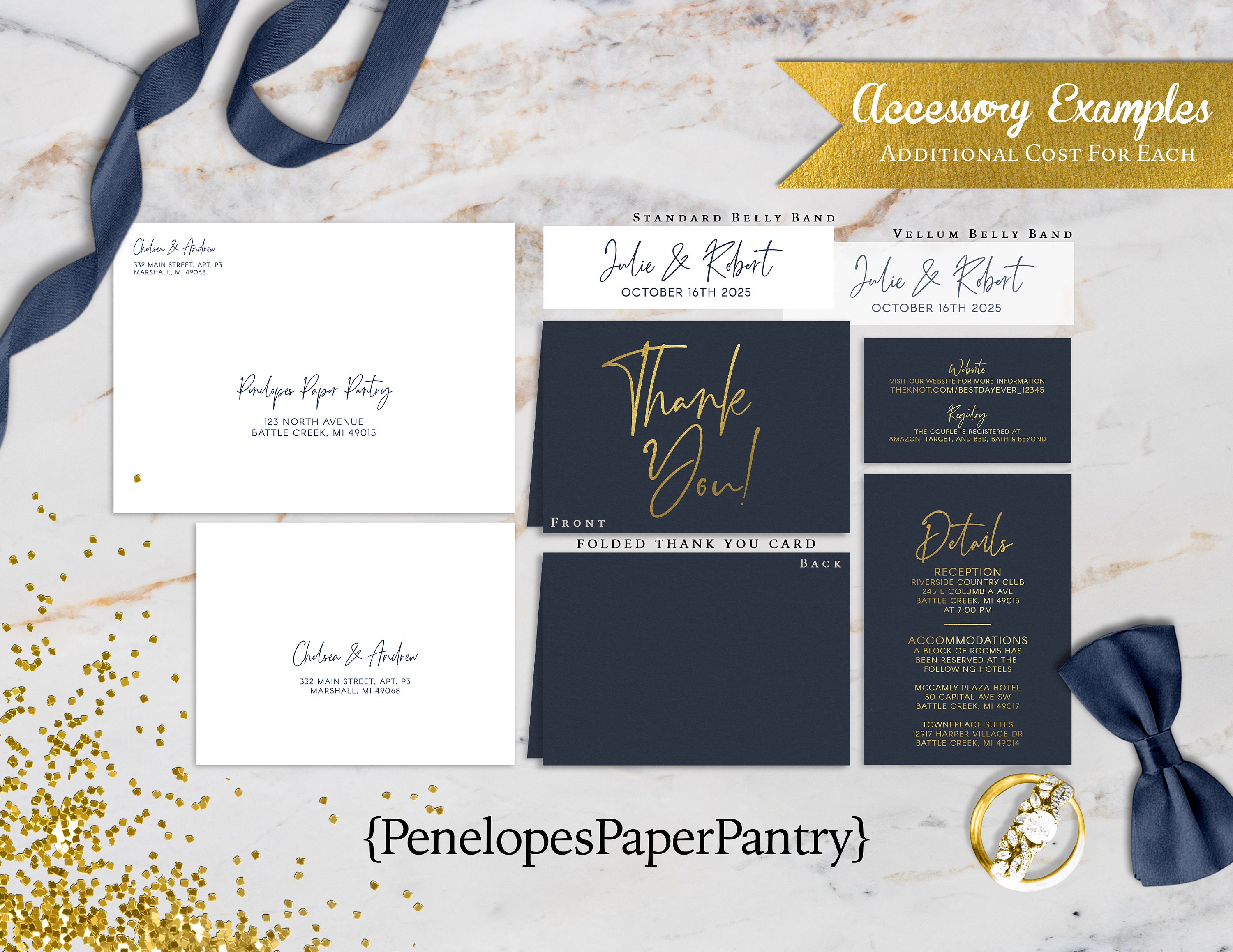 Gold Foil Printed Bridesmaid Canvas Cosmetic Bag - Luxury Wedding  Invitations, Handmade Invitations & Wedding Favors
