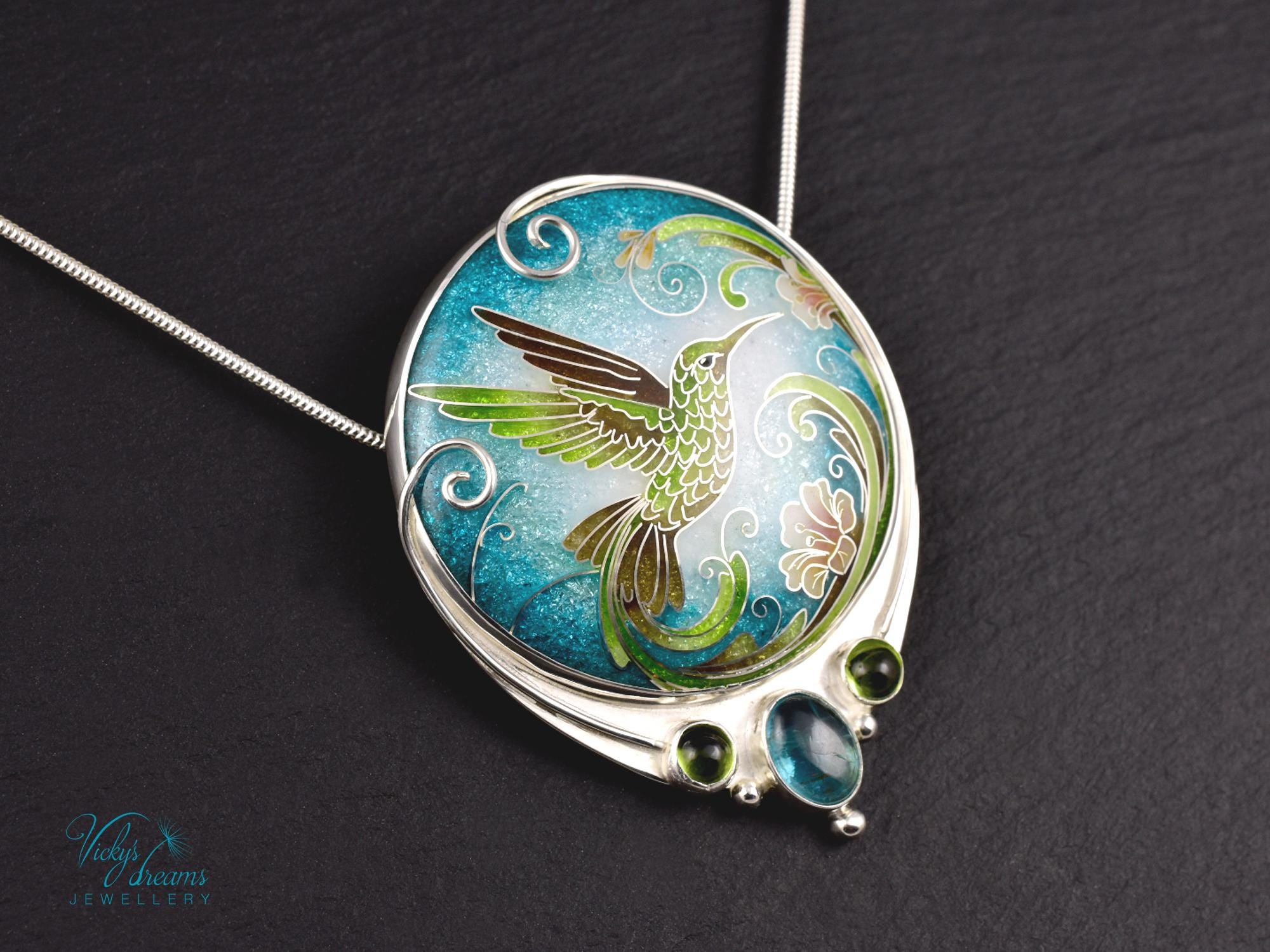 Cloisonne Jewelry - Etsy