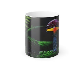 EarthingAlice Mushroom Morphing Mug, 11oz