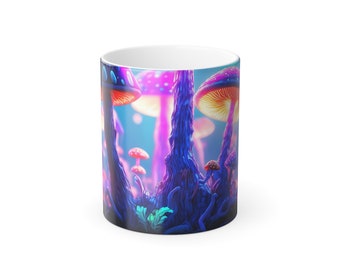 EarthingAlice Mushroom Morphing Mug, 11oz :)