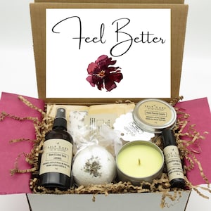 Feel Better Box / Get Well Gifts for Women / Surgery Care Package