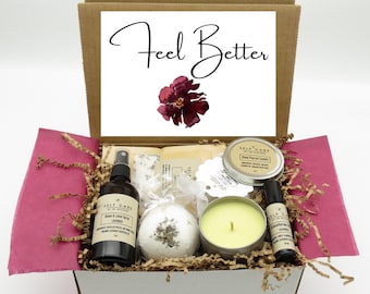 Feel Better Box / Get Well Gifts for Women / Surgery Care Package