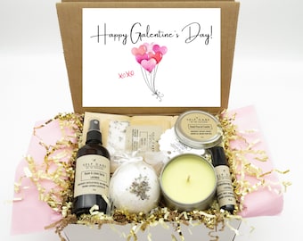 Galentine's Day Spa Gift Box, Girl Friend Valentine's Day Celebration