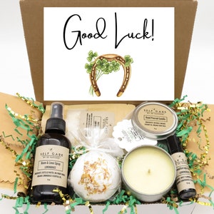 Good Luck Gift / Encouragement Box for New Adventure / Exam Care Package / Coworker New Job
