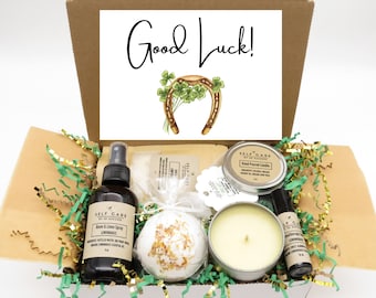 Good Luck Gift / Encouragement Box for New Adventure / Exam Care Package / Coworker New Job
