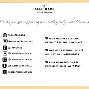 New Year's Eve Spa Gift Box 2026: Organic Self Care Package image 10