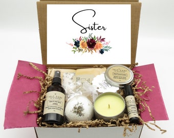 Spa Box Set for Sister, Sister Birthday Gift