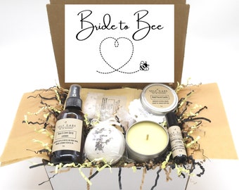 Bride to Bee Spa Box / Pre-Wedding Gift for Bachelorette Party / Wedding Stress Survival Kit
