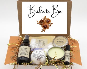 Fall Bride to Be Gift Box, Autumn Bridal Shower Care Package, Cozy Harvest Future Mrs Gift Basket, Elegant Autumn Engagement Gift for Her
