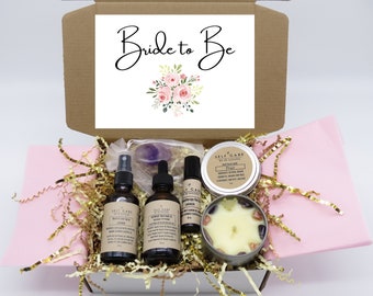Bride Relaxation Gift Box, Luxury Bridal Hair Care Kit
