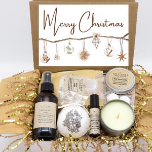 Christmas Self Care Box for Women / Neutral Christmas Gift