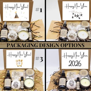New Year's Eve Spa Gift Box 2026: Organic Self Care Package image 2