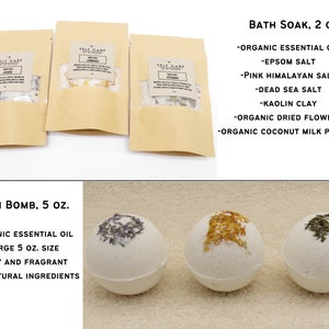 New Year's Eve Spa Gift Box 2026: Organic Self Care Package image 6