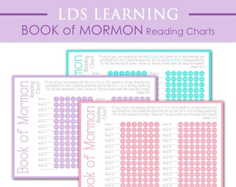Book Of Mormon 6 Month Reading Chart