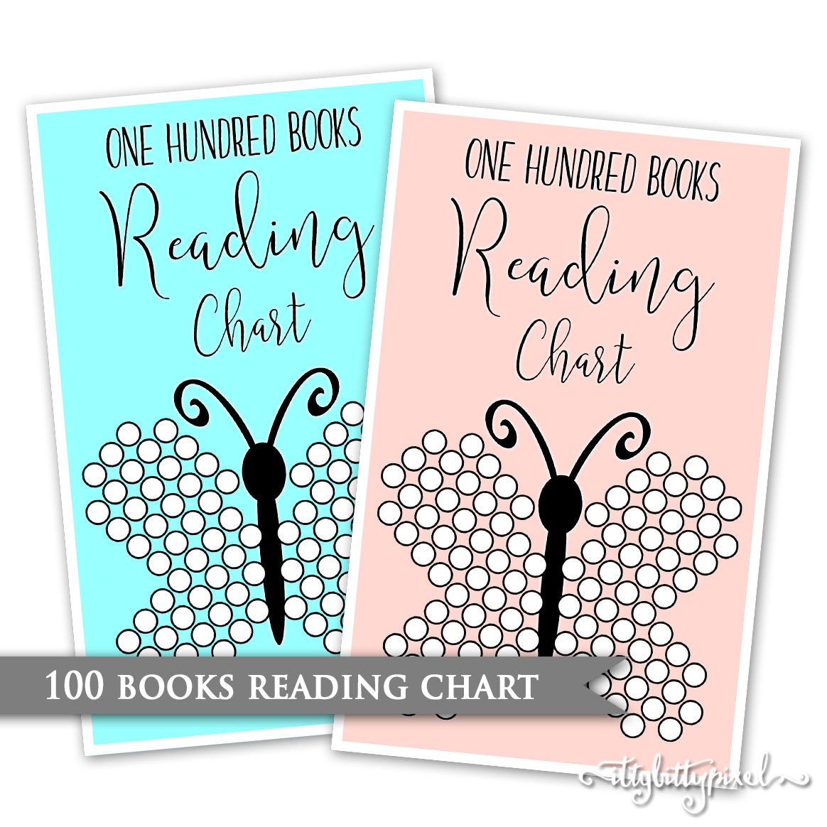 100 Book Reading Chart