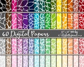 Chrysanthemum Floral Digital Paper, Floral Scrapbooking Paper, Flower Digital Paper, Floral Pattern, Flower Paper, Chrysanthemum Paper