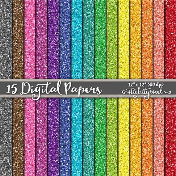 Digital Paper Glitter Iridescent Texture Graphic by Artnoy · Creative  Fabrica