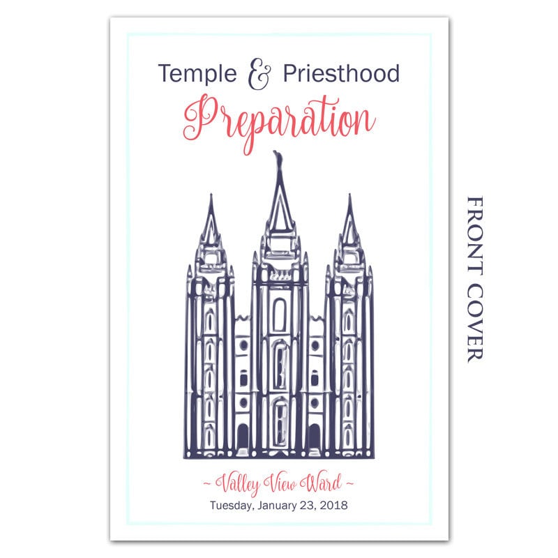 Temple and Priesthood Preparation Program LDS Primary 2020 | Etsy