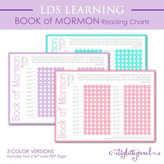 Lds Scripture Reading Chart App