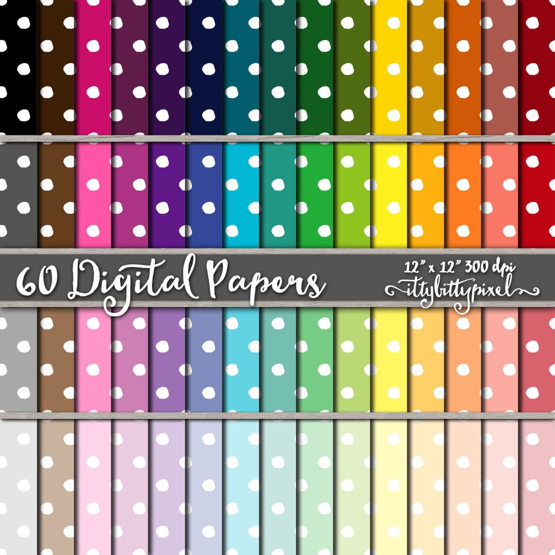 Polka Dot Scrapbook Paper Polka Dot Scrapbooking Paper Polka - Etsy