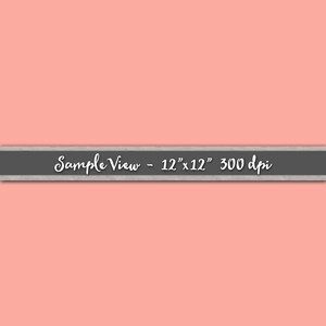 May include: A solid pink background with a gray banner at the bottom that reads "Sample View - 12" x 12" 300 dpi".