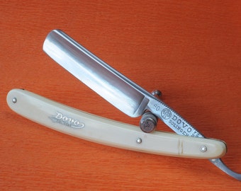 Straight razor, cut throat razor, razor blade, wet shaving, mens grooming, antique straight razor, gifts for him, gifts for men,mens gift