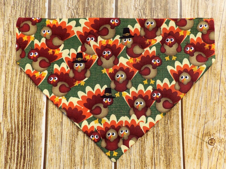 Thanksgiving Turkeys Dog Bandana. Thanksgiving Dog Bandana. Etsy