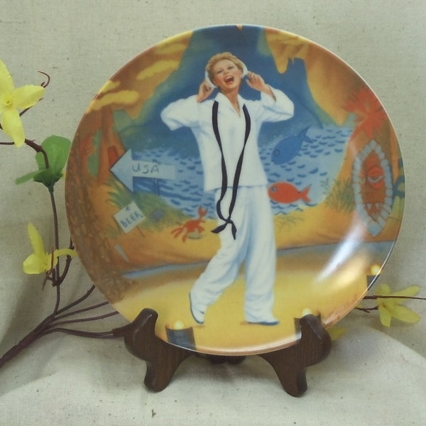 Vintage 1987 Collector Plate,Rodgers Hammerstein South Pacific Series,Knowles China,"Honey Bun",Elaine Gignilliat,VCP8009