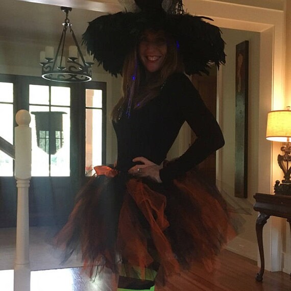 witch costume with tutu