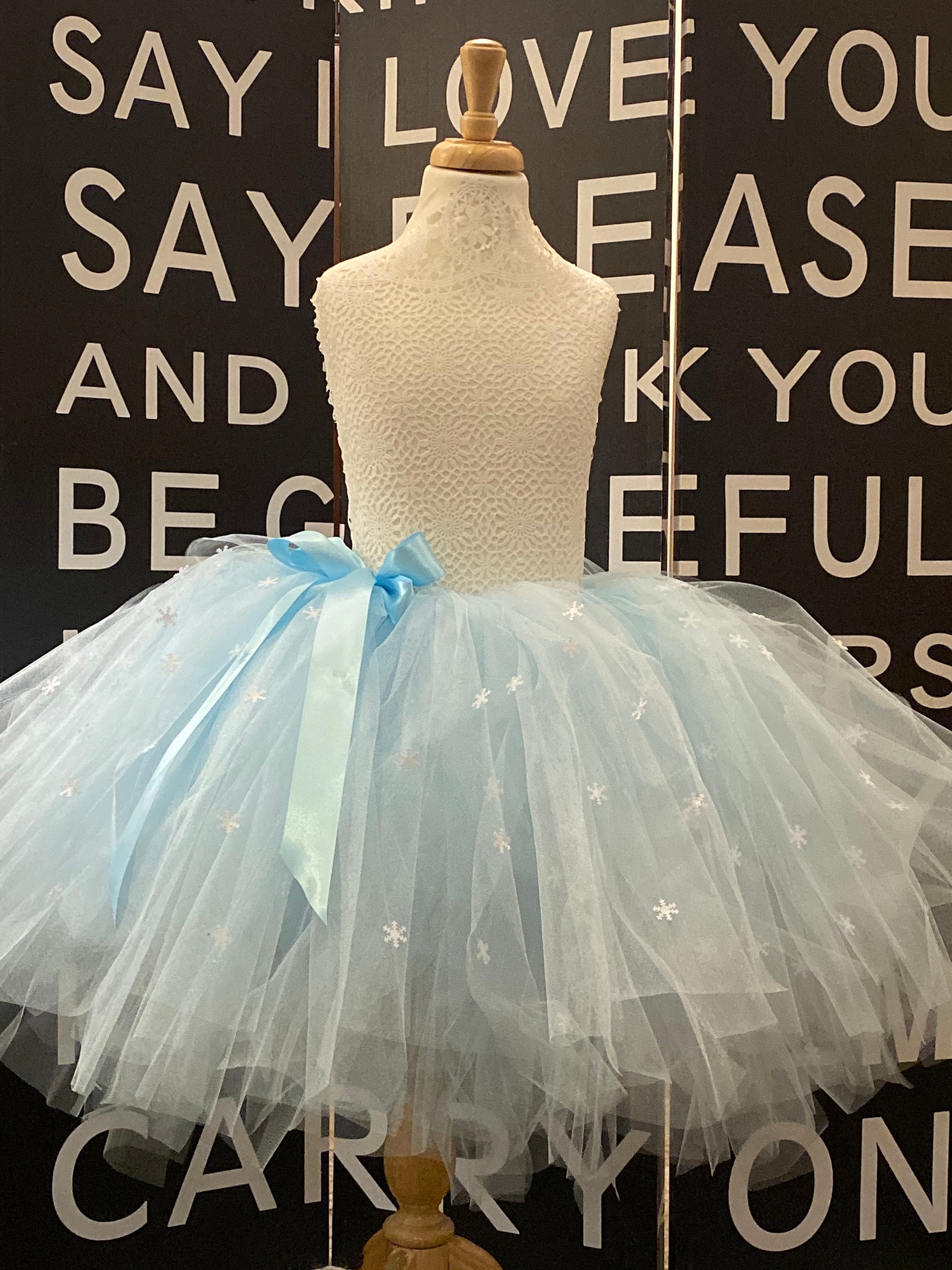 snowflake tutu